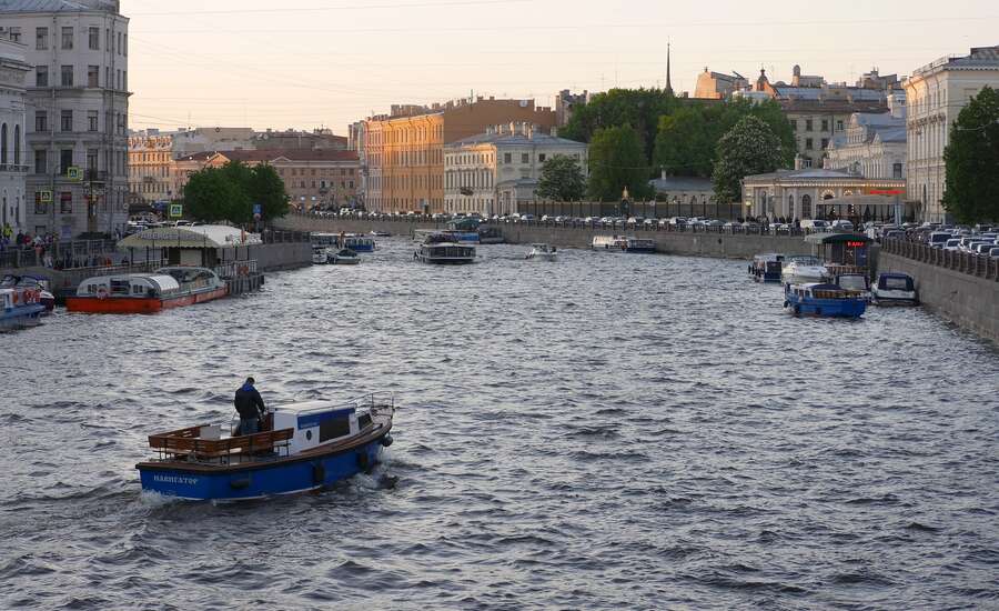 The Fontanka River, St. Petersburg