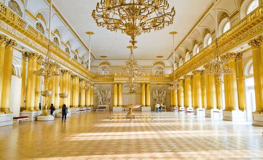 Armorial Hall at the Hermitage 