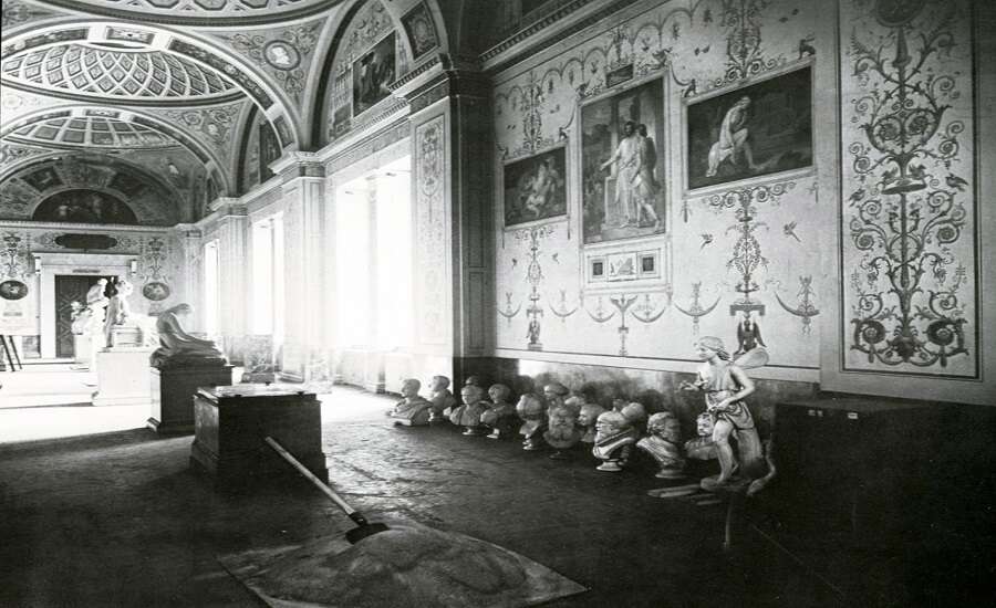 Hermitage Museum during WWII