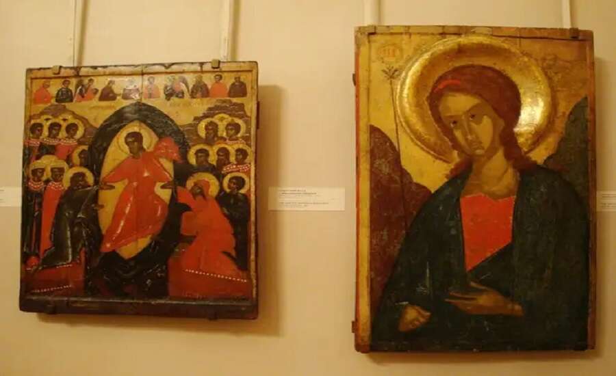 Ancient Russian Art in the Russian Museum, St. Petersburg
