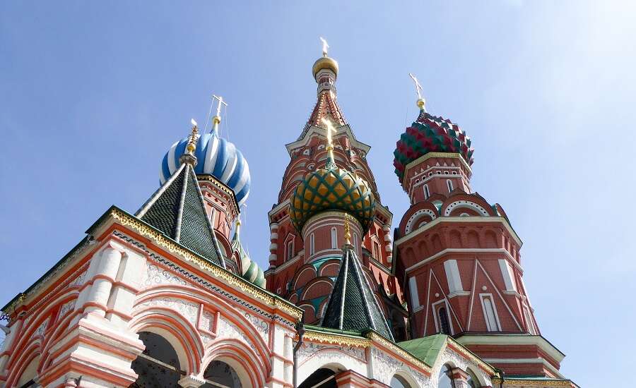 St. Basil’s Cathedral during Soviet Russia