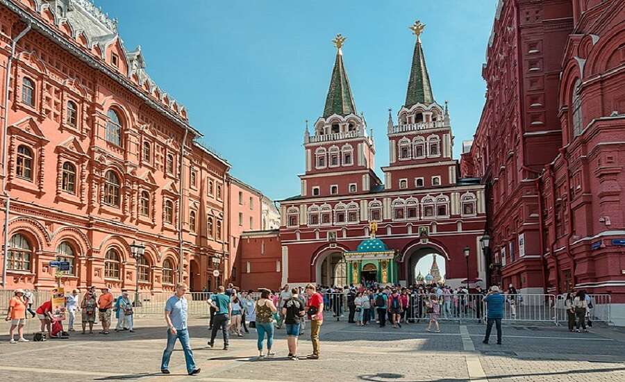 Voskresensky Gates Red Square