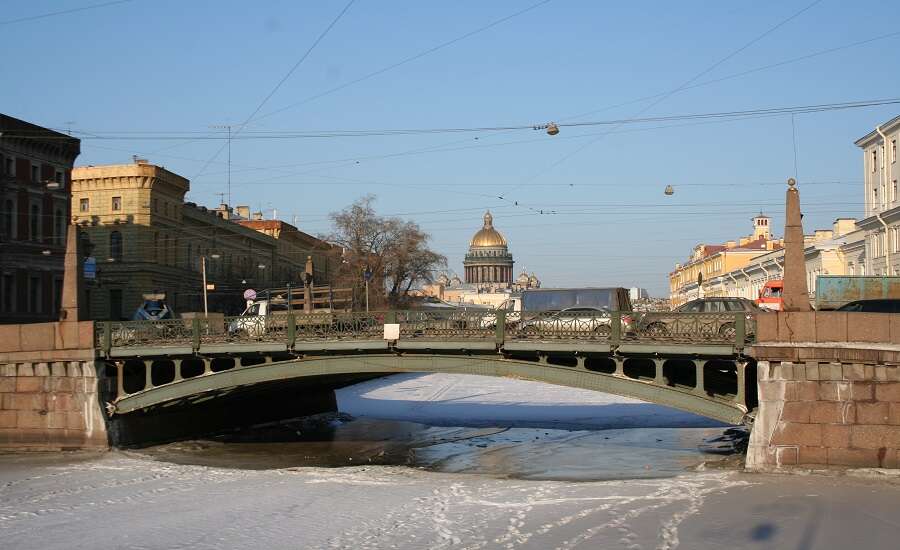 St. Petersburg,  Potselyuev Bridge