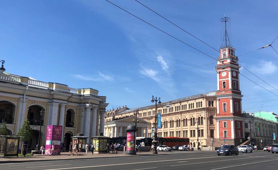 Duma Tower on Nevsky Prospekt, St. Petersburg