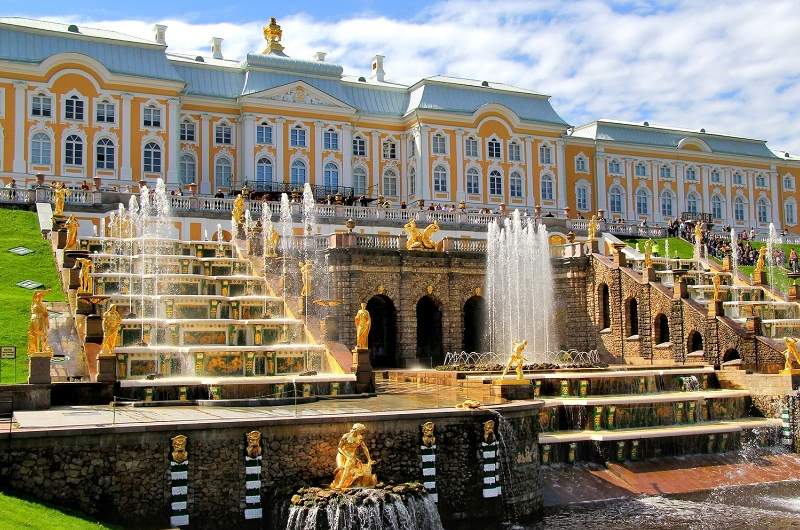 Peterhof Grand Palace, Lower Park and Upper Gardens