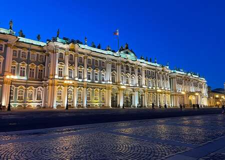 The Palace Square, St Petersburg, Russia
