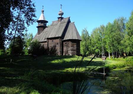 Wooden heritage of Kostroma, Russia