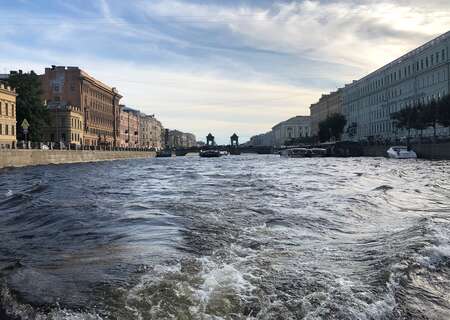 Neva River, St Petersburg, Russia