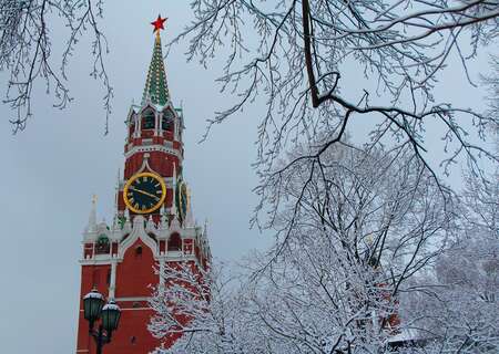 Kremlin in winter, Moscow