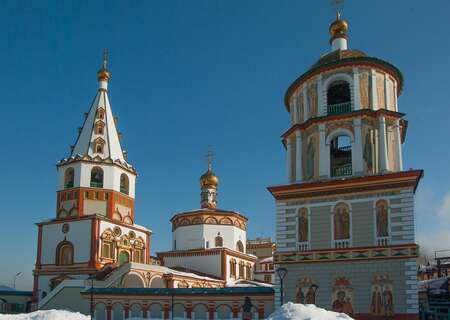 Irkutsk cathedral, Russia