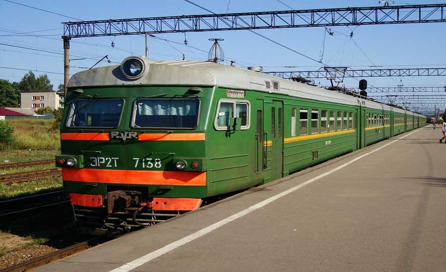 Types of Russian Trains - Suburban trains