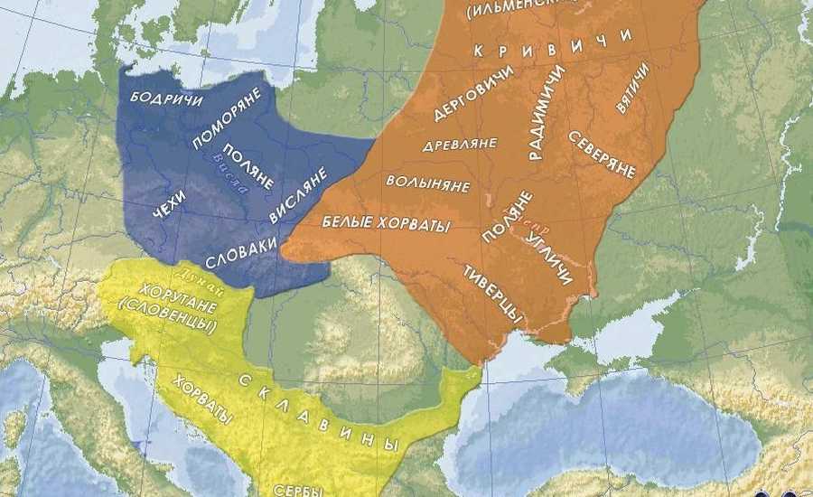 Eastern Slavs Geography