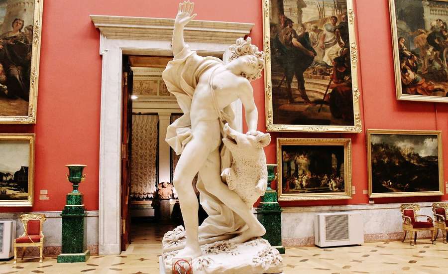 European art collection at the Hermitage 