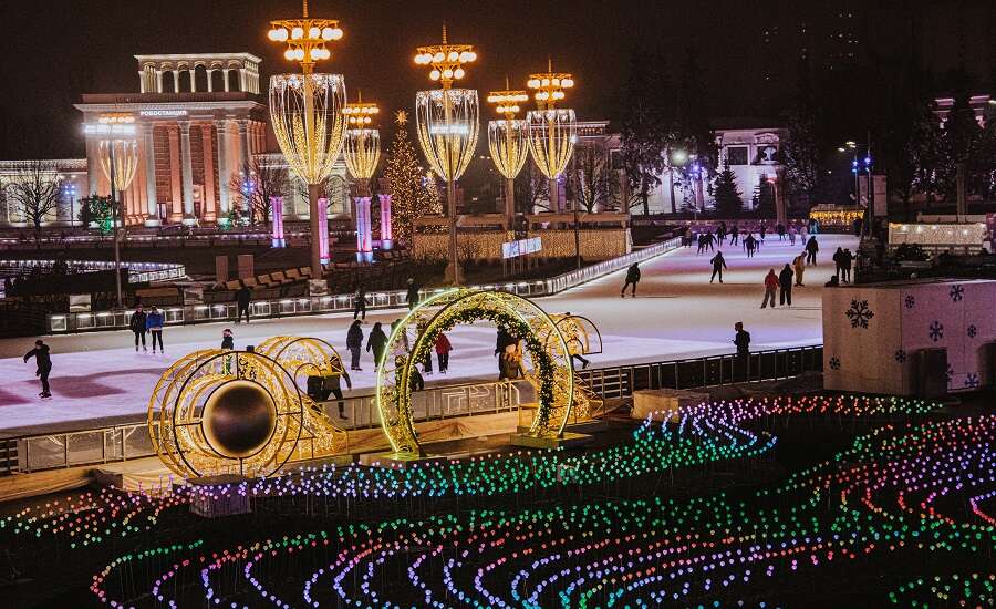 Moscow’s Best Ice Sculpture Festivals-VDNKh