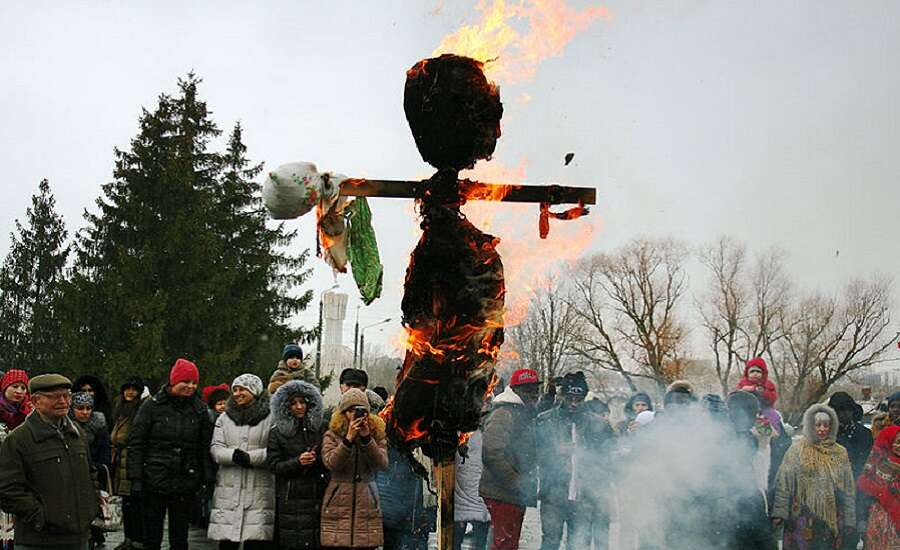 Maslenitsa in Moscow