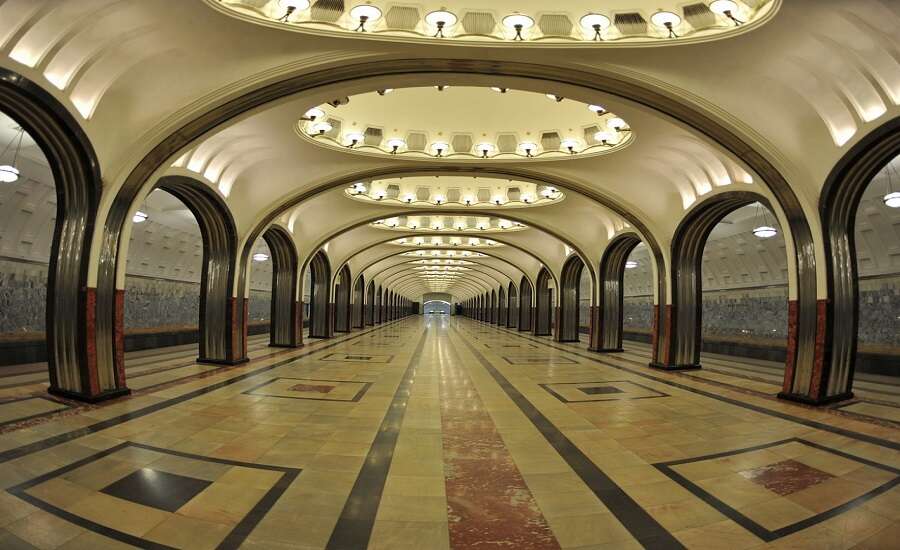Mayakovskaya Metro Station