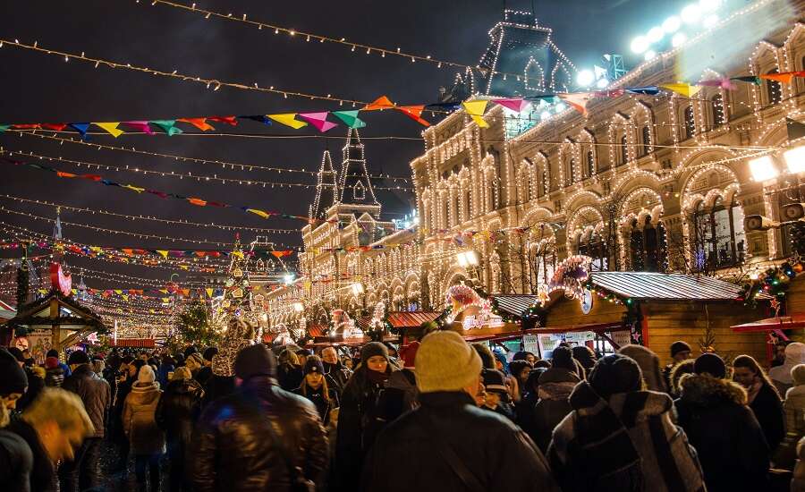 New Year in Moscowcity