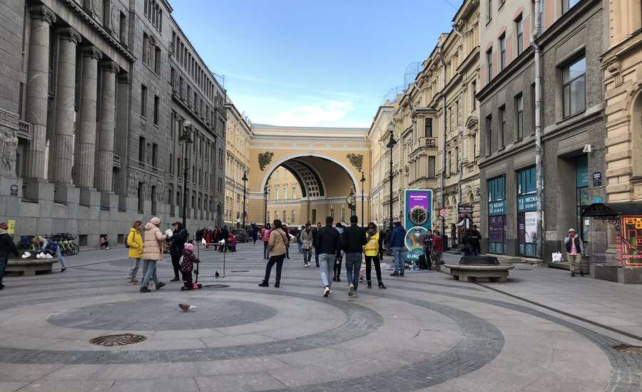 Bolshaya Morskaya Street, St. Petersburg