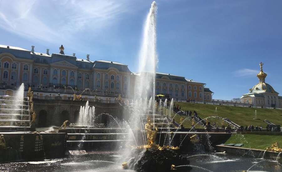 The Grand Cascade of Peterhof