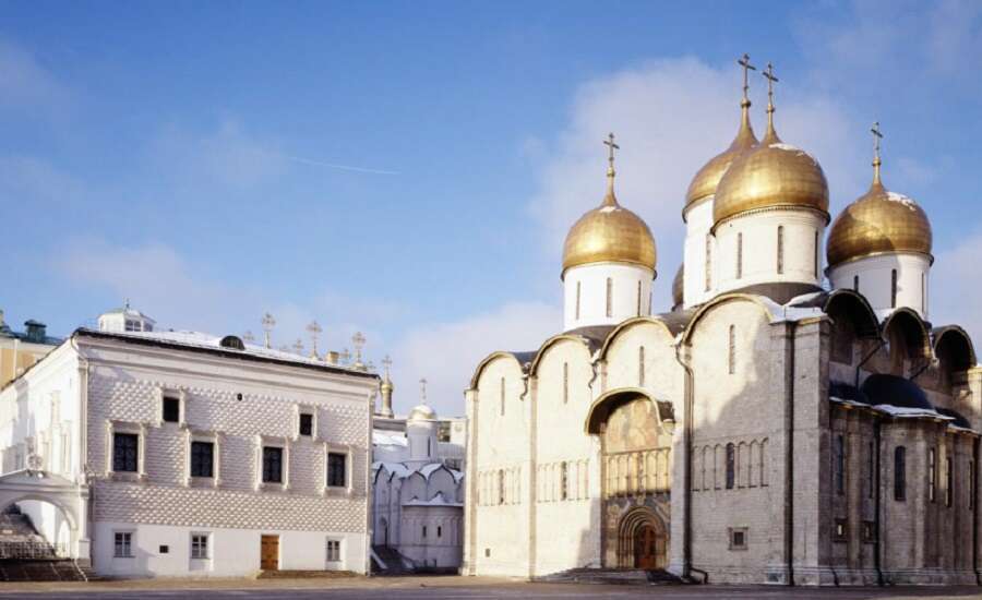 the Assumption Cathedral, Moscow Kremlin