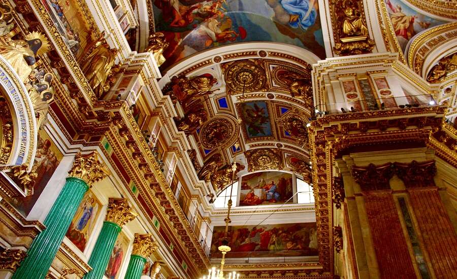 St. Isaac's Cathedral Interior, St. Petersburg