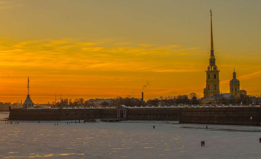 Peter and Paul Cathedral - the burial place of Nicholas II