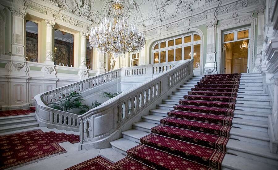 Ceremonial Staircase of the Yusupov Palace, St. Petersburg