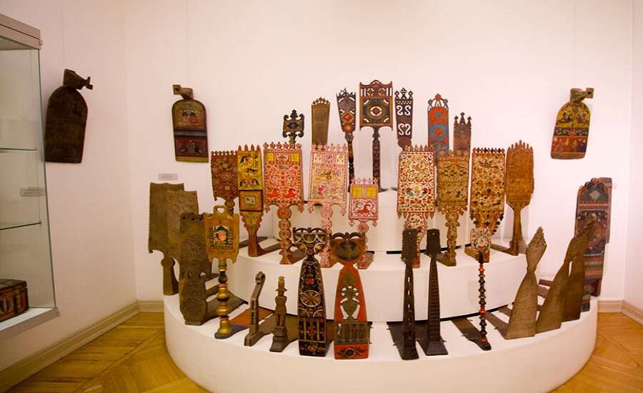 Folk art at the Russian Museum, St. Petersburg