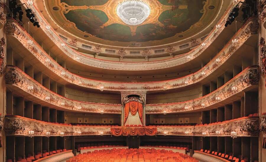 Mikhailovsky Theater, ceiling