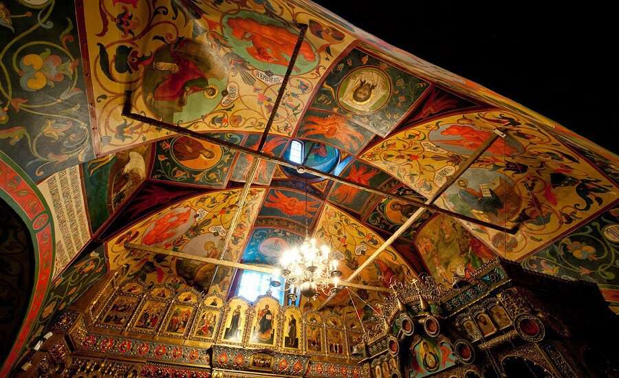 St Basils Cathedral Inside St Basils Cathedral Inside