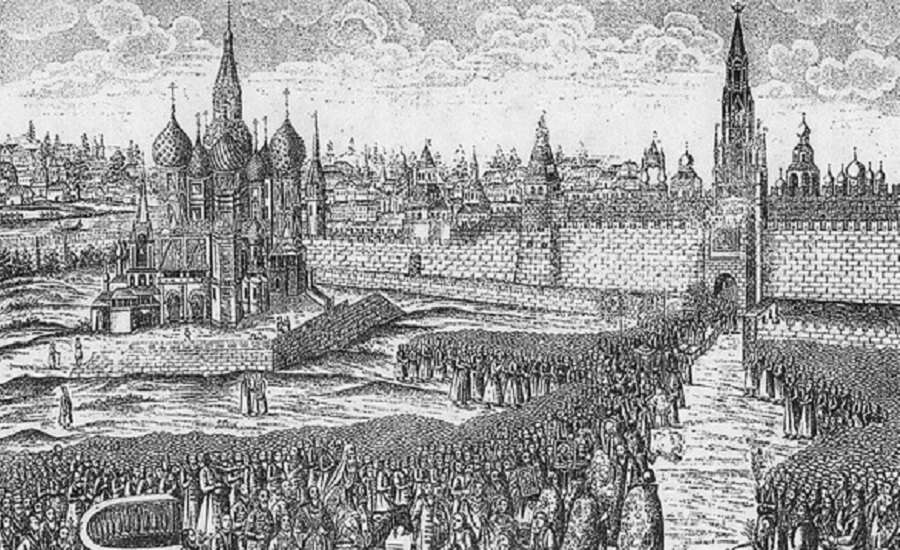 Red Square during Soviet Russia