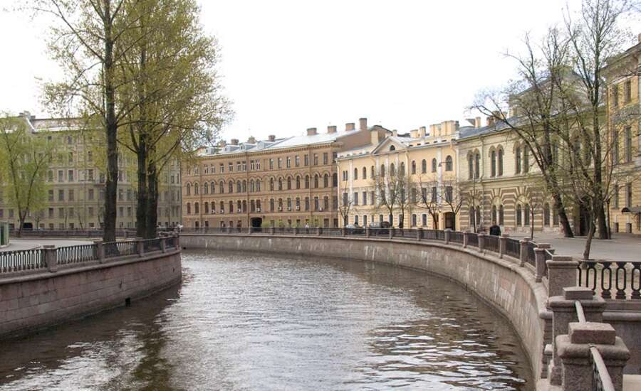 Griboedov Canal, Lion Bridge, Saint Petersburg