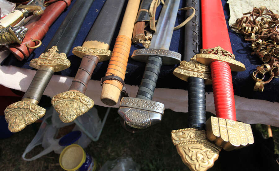 Festival in Peter and Paul Fortress, St. Petersburg