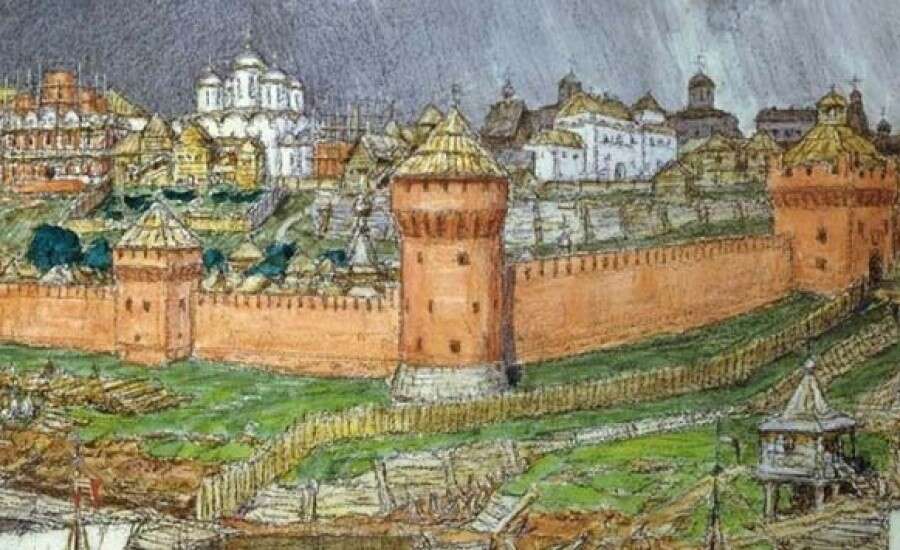  Kremlin in the times of Ivan III