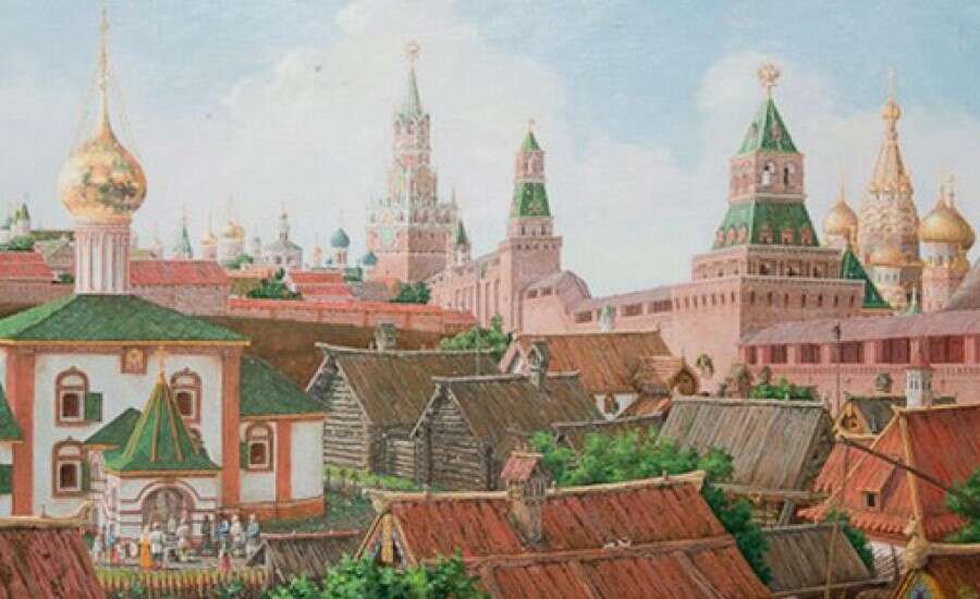 Kremlin in the 17th century