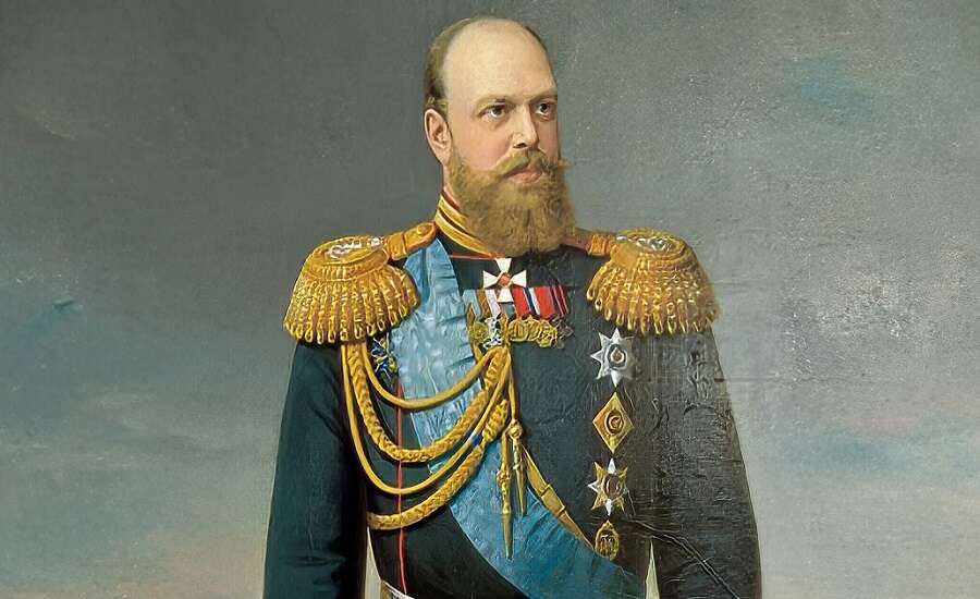 Portrait of Emperor Alexander III 