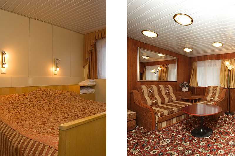 MS Krasin 3* suite cabin