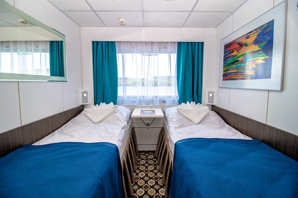 Twin Cabin on MS Konstantin Fedin