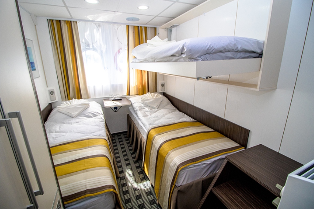 Triple Cabin on MS Konstantin Fedin