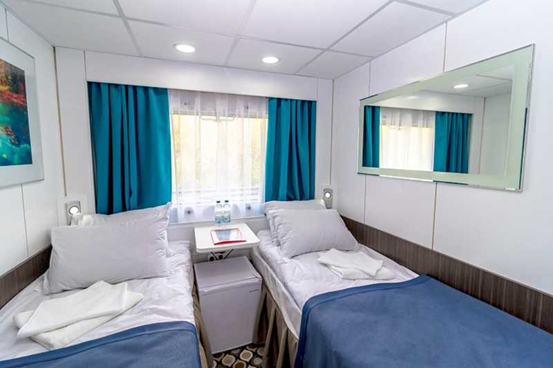 MS Nizhny Novgorod twin cabin