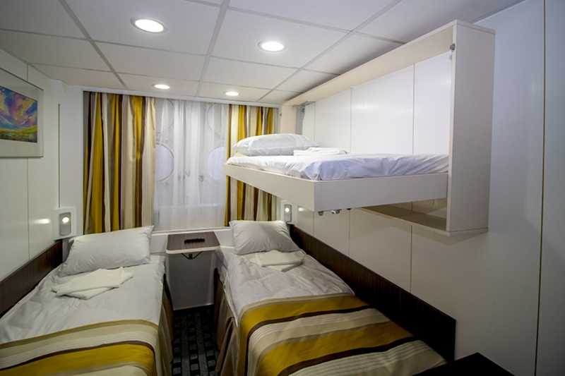 MS Nizhny Novgorod triple cabin