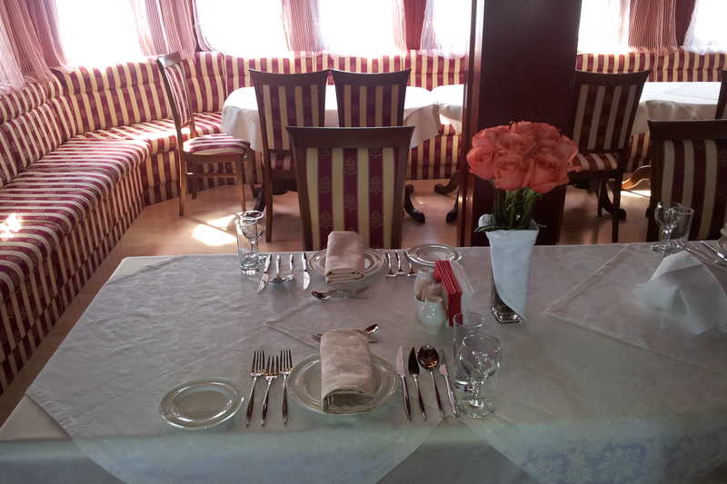 MS Imperia banquet setup