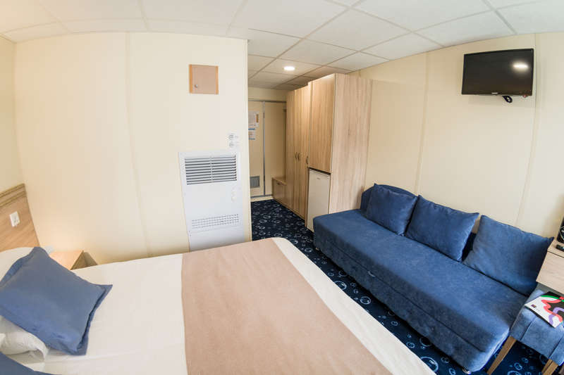 MS Crucelake deluxe cabin with a balcony on boat deck