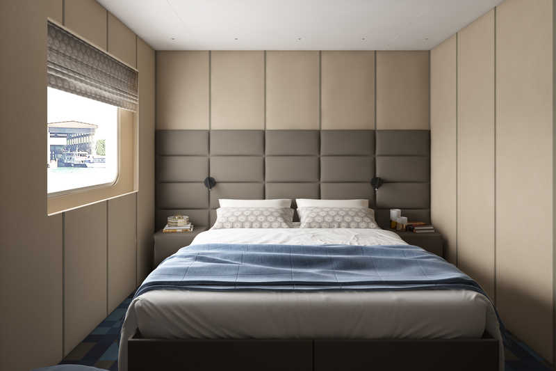 MS Sankt-Peterburg deluxe boat deck cabin