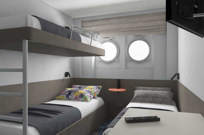 MS Sankt-Peterburg triple cabin