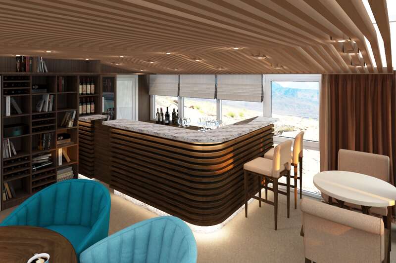 Lounge at MS Nekrasov