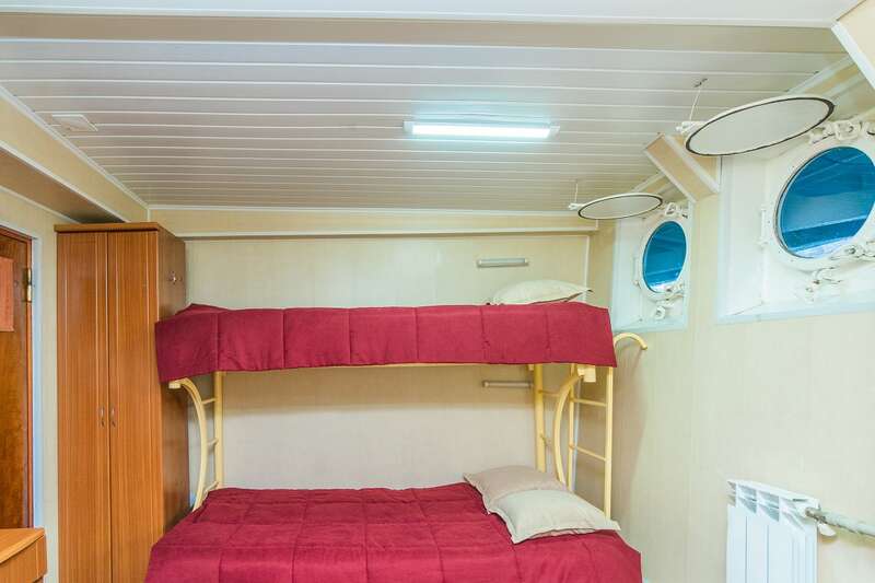 Triple cabin on MS Nekrasov