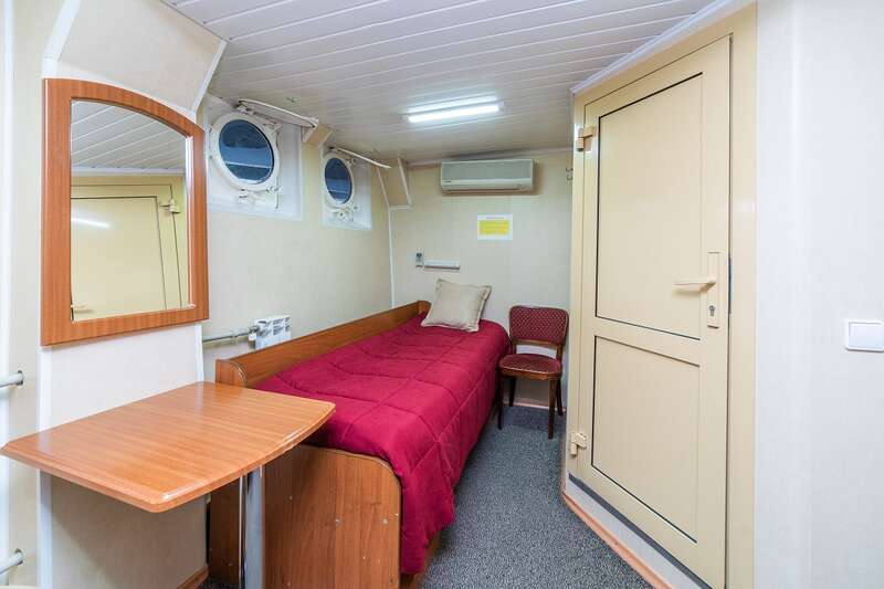Triple cabin on MS Nekrasov