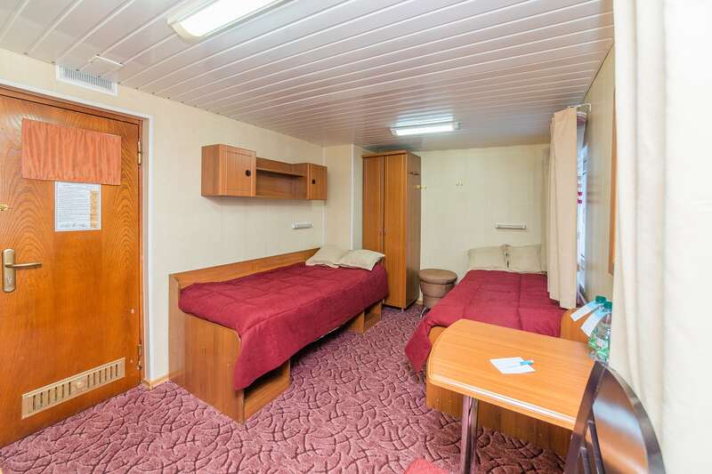 Twin cabin on MS Nekrasov