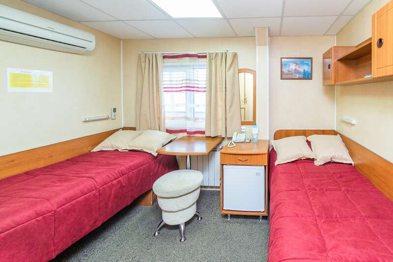 Twin cabin on MS Nekrasov